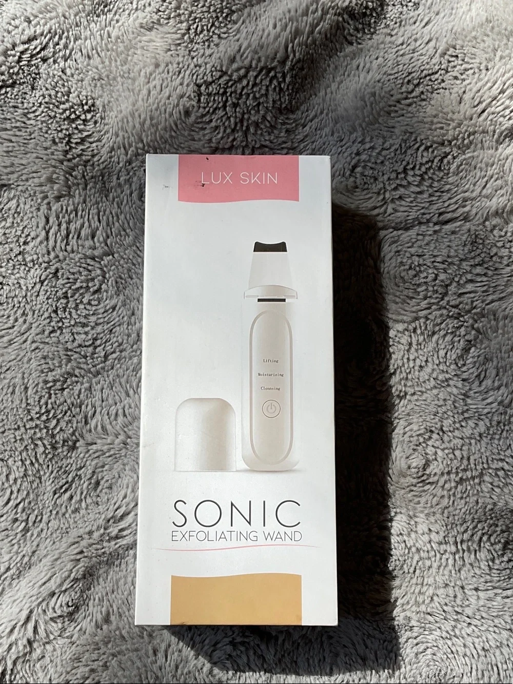 Sonic Exfoliating Wand — White